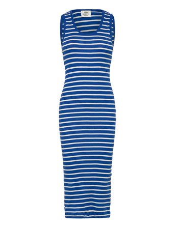 Mads Nørgaard | 2X2 Cotton Stripe Ama Dress | L