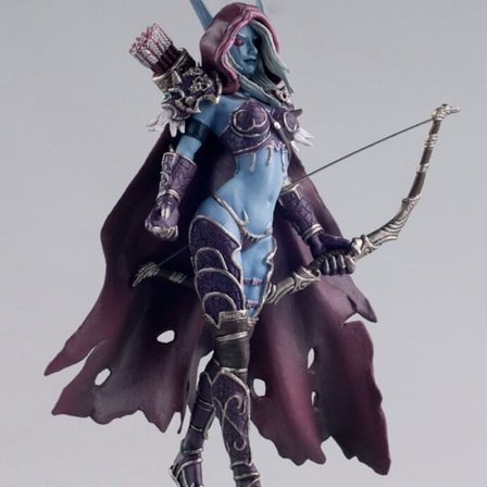 Sylvanas Windrunner World Of Warcraft Actionfigurer The Queen of the Undead Handgjorda modellkollektion Prydnader Barngåvor Leksaker