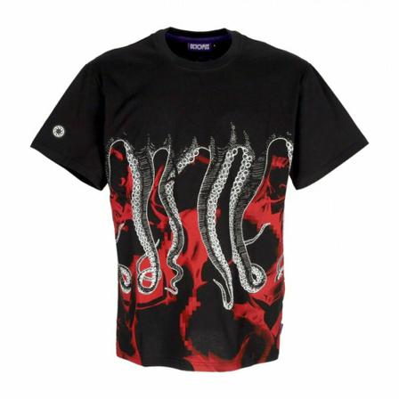 Octopus, T-Shirts Zwart, Heren, Maat:M