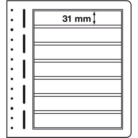 LB-blade - 7 lommer (190×31mm) - 1 stk.