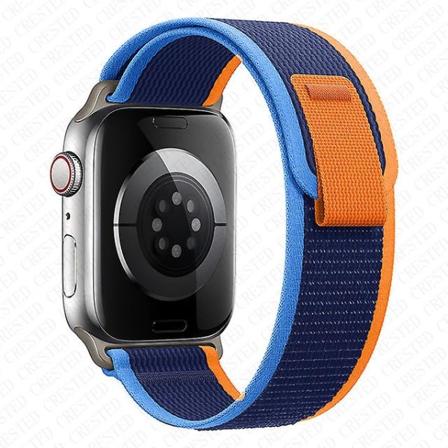 Bånd for Apple Watch-rem 49 mm 44 mm 40 mm 45 mm 41 mm 42 mm 38 mm Correa Nylon Trail Loop-armbånd Iwatch Ultra Series 7 6 5 3 Se 8 42 44 45 49mm 