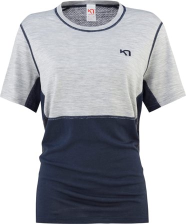 Kari Traa Women's Lam Loose Tee Women short-sleeved sweaters Blue S