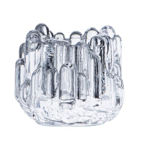 Kosta boda Polar kynttilänjalka kirkas 8,6 cm.