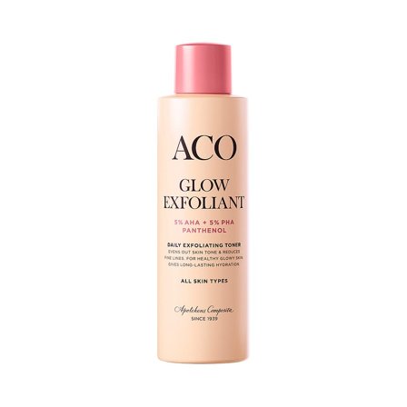 ACO Face Glow Exfoliant Toner 150 ml, Skincare, Renseprodukter, Skintonic
