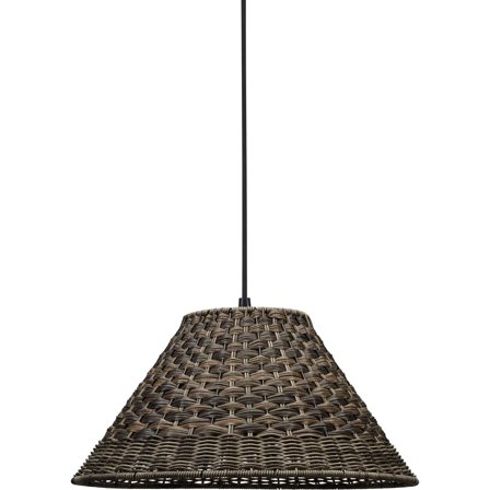 PR Home - Lampeskjerm for utendørsbruk Lisen 8045 brun/ natur 45 cm Natur