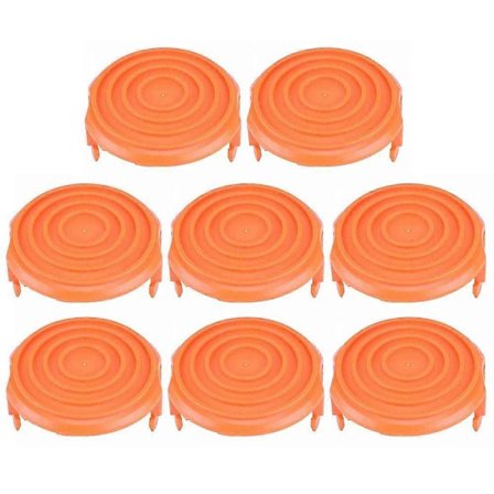 8 Stycken Trådhaspel Skyddskåpa för Worx Gräsklippare Spolkåpa Lock 50019417