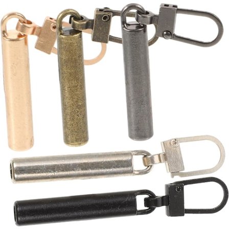 5 stk. Lynlås Træk Udskiftning til Taske Pung Lynlås Træk Udskiftning