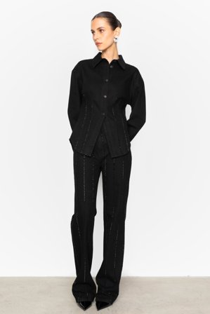 CAMILLA PIHL - Luca Embellished - Black Size26x34 Jeans