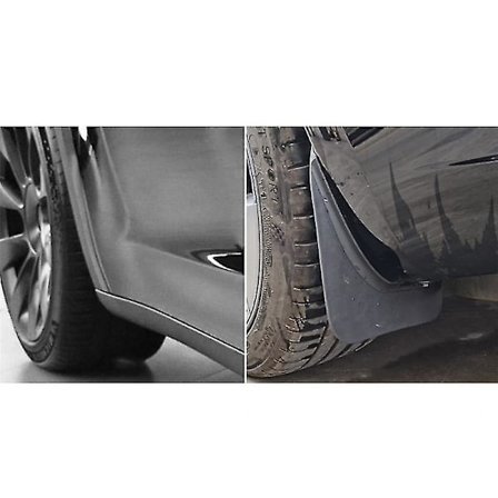 Bilskærme foran til Model 3 Mudflaps Stænklapper Flap Mudguards Biltilbehør