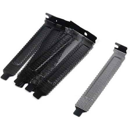 10 st dammskyddslock PCI-kortplatslock datorhölje hårt stål PCI