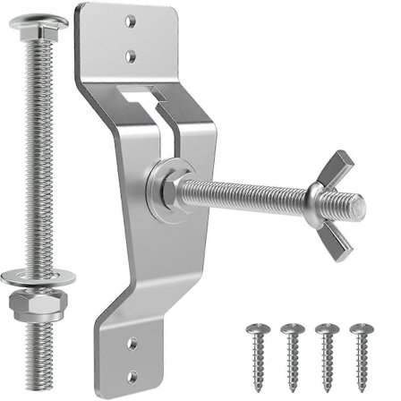 Veggmontert reservehjulholder for tilhenger, reservehjulbrakett for tilhengerutstyr