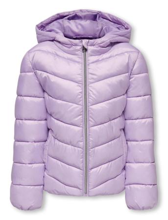 Kogtanea Quilted Hood Jacket Otw Fôret Jakke Lilla Kids Only*Betinget Tilbud
