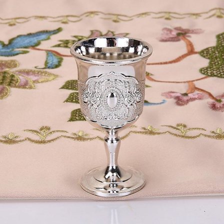 3.5x3.5x6.5cm rustfritt stål vinglass 10