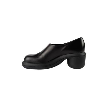Jil Sander Leather mules with black heel Sort, Dame Støvler, Størrelse: 36 EU