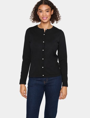 Saint Tropez Jemmasz Cardigan - Black - M
