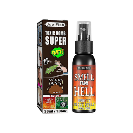30ml Toxic Bomb Super Fart Spray Extra Stark Stink Bajs Skämt Rekvisita