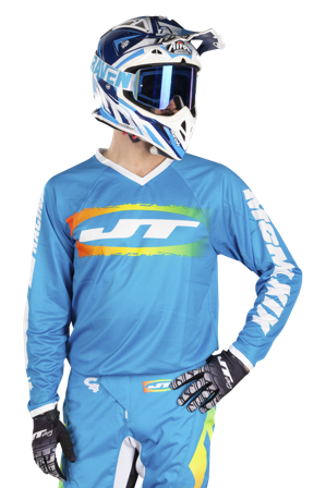 JT Racing C4-Rasta Blå L