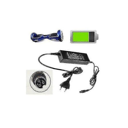 Hoverboard-gyroscope oplader / 42V/2A balanceboard oplader