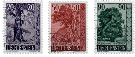 Liechtenstein 1959 - MICHEL 377-379 - Stemplet