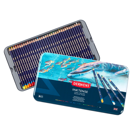 Derwent Inktense Akvarelblyanter Sæt 36 stk
