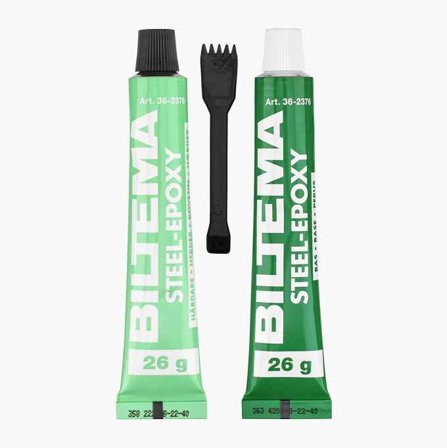 Stål-epoxy tvåkomponents - Biltema