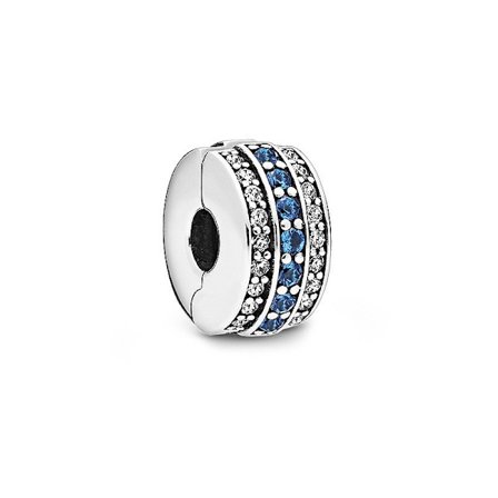 Pandora 925 Sterling Silver Lås med Guld Sol Lås Pärlarmband DIY Tillbehör-27