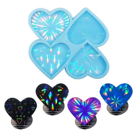 Holographic Phone Grip Molds