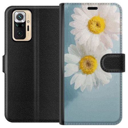 Plånboksfodral till Xiaomi Redmi Note 10 Pro med Sommarblommor