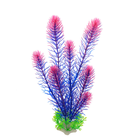 IC Akvarium Dekoration Ornament Simulering Vandplanter Små