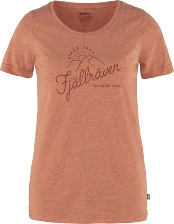 Fjällräven Women's Sunrise T-shirt Women short-sleeved sweaters Red M