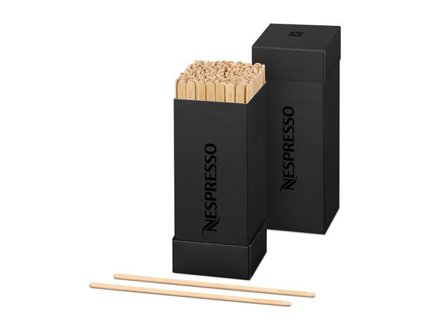 NESPRESSO Rörpinne bambu 200/fp - Lyreco - Kök och servering - Engångsartiklar - Engångsbestick