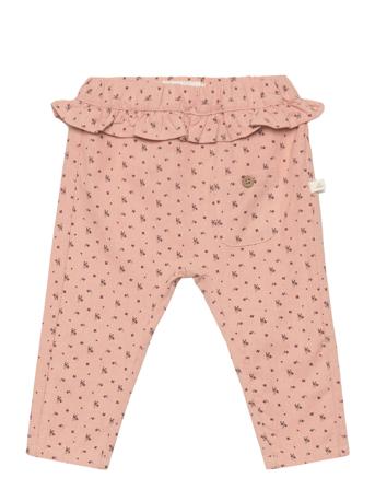 Nbfola Loose Pant Lil Bukser Beige Lil'Atelier*Betinget Tilbud