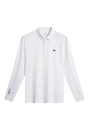 J.Lindeberg - Golf - Sean Hybrid LS Polo - Weiss - Mann - L