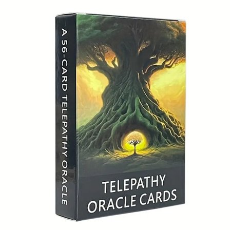 56 Kort Telepati Oracle Klarhed Kort Profeti Spådom Engelsk Version Tarot Kort Betydningsfulde Nøgleord Taro