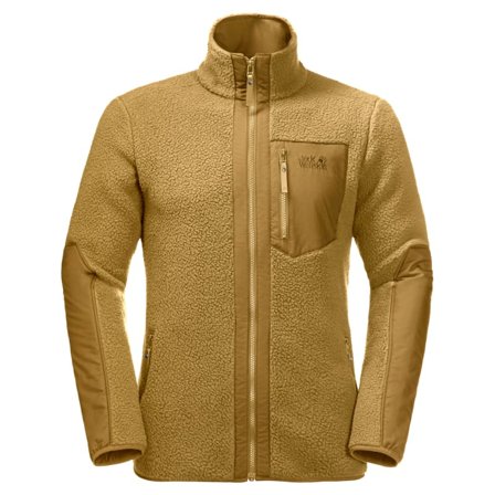Jack Wolfskin Men's Kingsway Jacket Men Mid layer tops Yellow S