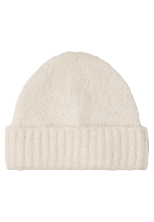 SAMSOE Sajeanne Beanie 15425 Mössor & hattar Dam Vit ONESIZE