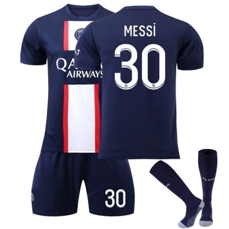 2022-2023 Paris Saint Germain Lasten jalkapallopaita nro 30 Messi(28,No.30)