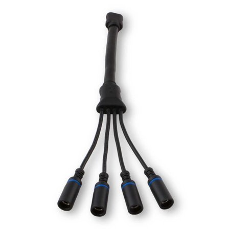 GoalZero 4x 8mm Combiner To High Power Port Connector electronic accessories Black OneSize