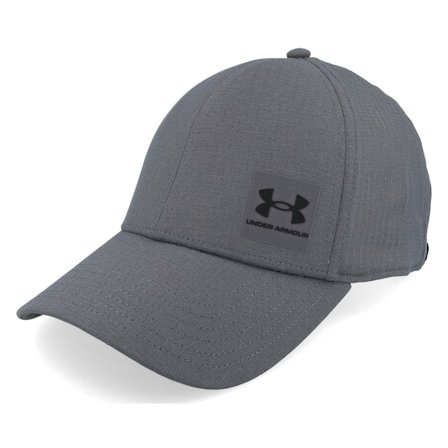 Under Armour - Grijs adjustable Cap - Iso-chill Armourvent Castlerock Adjustable @ Hatstore