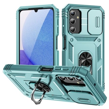 Samsung Galaxy A25 5G skal med stativ - Grön