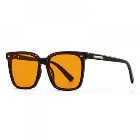 Överdimensionerade fyrkantiga solglasögon Solglasögon Retro fyrkantiga solglasögon Dam Herr Retro cirkulära polariserade solglasögon Stora bågar Uv400