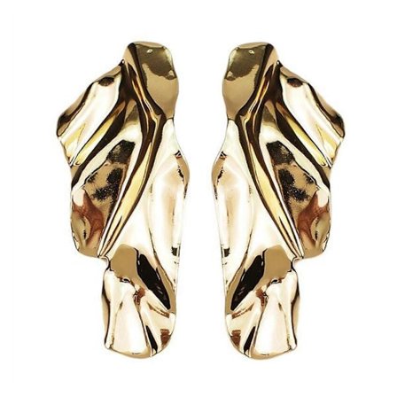 Punk Rock Øresmykker Geometriske Øreringe Unikke Ørestikker Irregulære Metalpynt til Stilfulde Personer