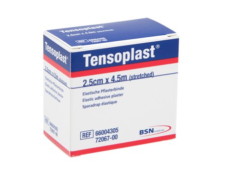 Tensoplast 2,5 cm x 4,5 m, 1 stk.
