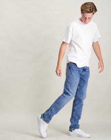 Calvin Klein DAD WASHED BLUE CF Blå Jeans Kille - Kids Brand Store