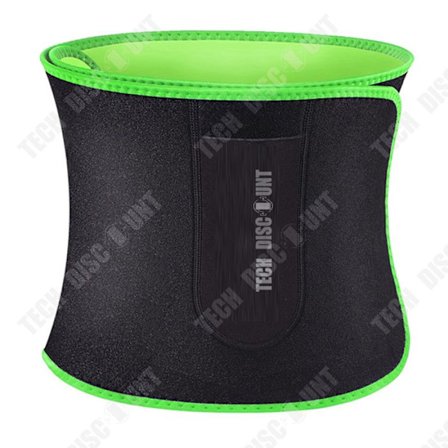 Painonpudotushihna - TD - Vatsalihaksille - Musta - Mukava - Räätälöity istuvuus