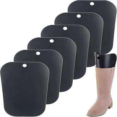 3 par stövelhållare, skoblock, plaststövelsträckare, forminsatser, höga stövelstöd, skohorn, långa för män och kvinnor