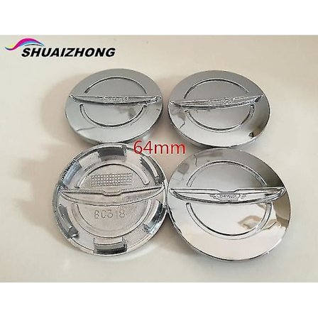 4 stk. 54 mm 64 mm Chrysler 300c Bil Emblem Hjul Center Nav Kapsler Badge Dækker Bil Styling Tilbehør