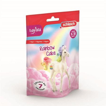Schleich Bayala Samlarenhörning Rainbow Cake 70742 Multifärg