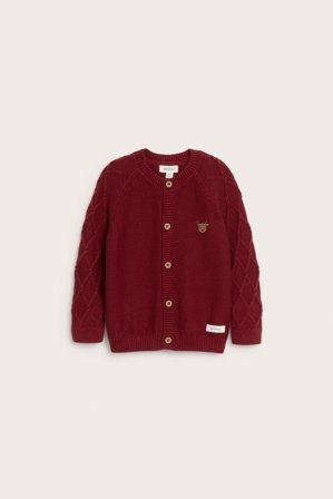 Newbie | Stickad julkofta Röd 62 | Röd