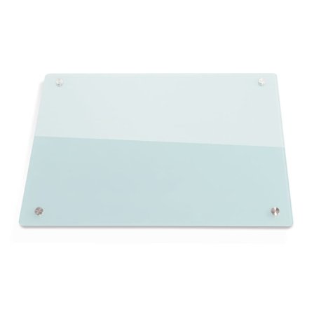 Magnetic glass board WRITE-ON , 450x600 mm, white